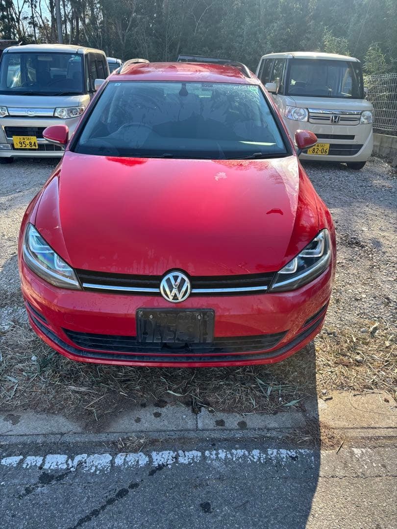 VWフォルクスワーゲン ゴルフヴァリアント 平成27年 87,500km